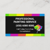 Carte De Visite Service de peinture professionnel (Dos)