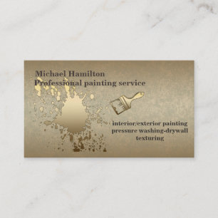 Carte De Visite Service de peinture professionnel