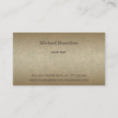 Carte De Visite Service de peinture professionnel (Dos)