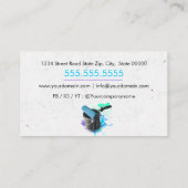 Carte De Visite Service de peinture professionnelle (Dos)