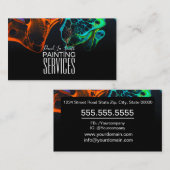 Carte De Visite Service de peinture professionnelle (Devant / Derrière)