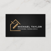 Carte De Visite Service De Peinture Professionnelle De Luxe Classi (Devant)