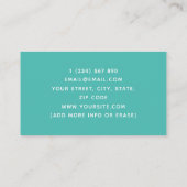 Carte De Visite Service de peinture professionnelle moderne Brush  (Dos)