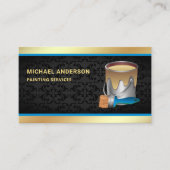 Carte De Visite Service de peinture professionnelle Peintre pincea (Devant)