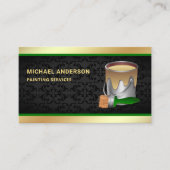 Carte De Visite Service de peinture professionnelle Peintre pincea (Devant)