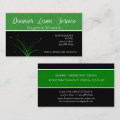 Carte De Visite Service de pelouse de Donnie (Devant / Derrière)