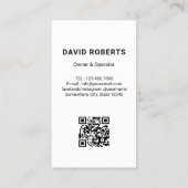 Carte De Visite Service de pelouse et d'aménagement du terrain Cir (Dos)