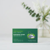 Carte De Visite Service de pelouse professionnel (Debout devant)