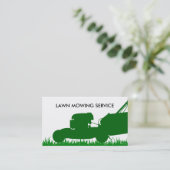 Carte De Visite Service de pelouse simple (Debout devant)