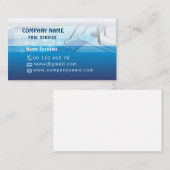 Carte De Visite Service de piscine (Devant / Derrière)