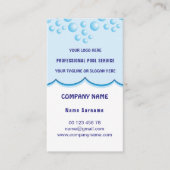 Carte De Visite Service de piscine (Devant)