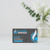 Carte De Visite Service de plomberie (Debout devant)
