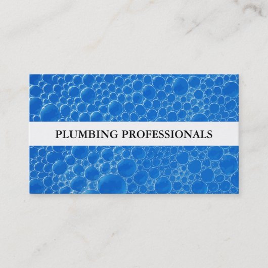 Carte De Visite Service de plomberie (Devant)
