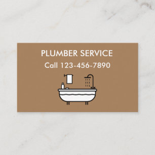 Carte De Visite Service de plomberie