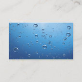 Carte De Visite Service de plomberie professionnelle Plomber à eau (Dos)