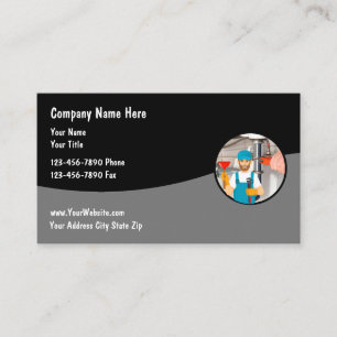 Carte De Visite Service de plombier professionnel nouveau