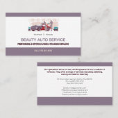 Carte De Visite Service de polissage | Professionnel (Devant / Derrière)