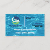 Carte De Visite Service de pool et réparation (Devant)