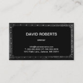 Carte De Visite Service de remorquage de camion service de transpo (Dos)