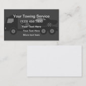 Carte De Visite Service de remorquage de voitures à plat (Devant / Derrière)