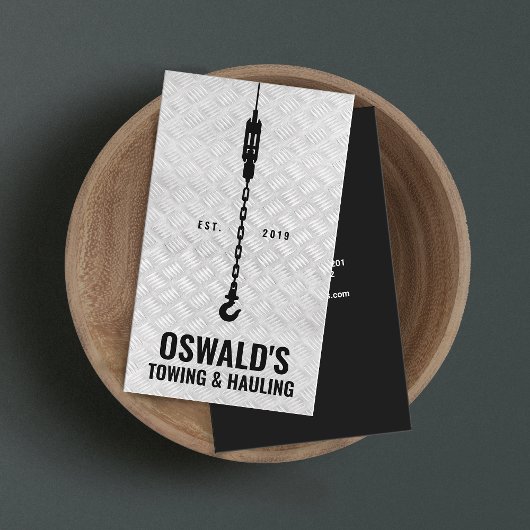 Carte De Visite Service de remorquage et de remorquage