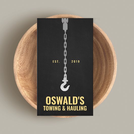 Carte De Visite Service de remorquage et de remorquage