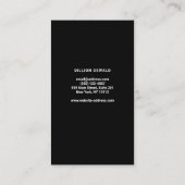 Carte De Visite Service de remorquage et de remorquage (Dos)