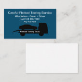 Carte De Visite Service De Remorquage Et D'Épave À Plain (Devant / Derrière)