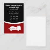 Carte De Visite Service de remorquage moderne automobile (Devant / Derrière)