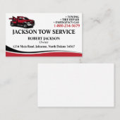 Carte De Visite Service de remorquage professionnel (Devant / Derrière)