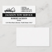 Carte De Visite Service de remorquage professionnel (Devant / Derrière)
