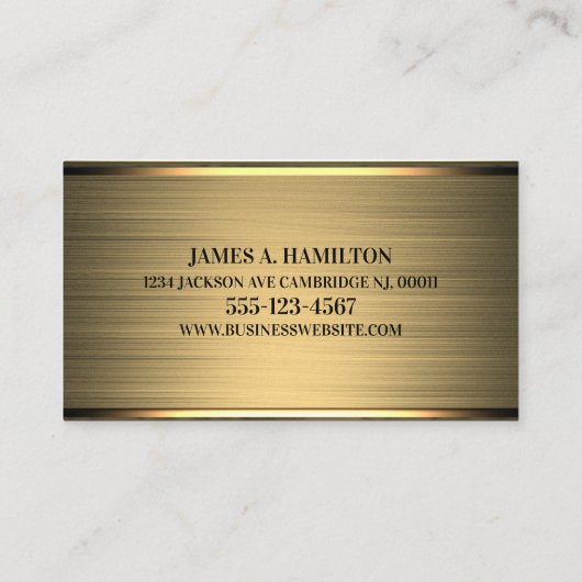 Carte De Visite Service de réparation automobile mécanique automat (Dos)