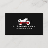 Carte De Visite Service de réparation de motocyclette (Devant)
