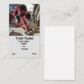 Carte De Visite Service de réparation de petits moteurs (Devant / Derrière)