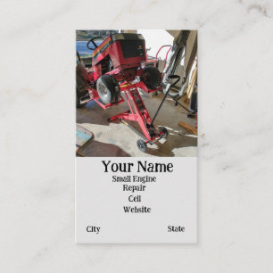 Carte De Visite Service de réparation de petits moteurs