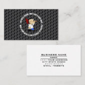 Carte De Visite Service de réparation des ventes Luthier de guitar (Devant / Derrière)