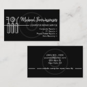 Carte De Visite Service de réparation informatique de téléphone no (Devant / Derrière)