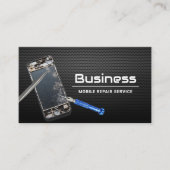 Carte De Visite Service de réparation mobile de téléphone cellulai (Devant)