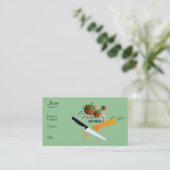 CARTE DE VISITE SERVICE DE RESTAURATION (Debout devant)