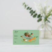 Carte De Visite service de restauration II (Debout devant)