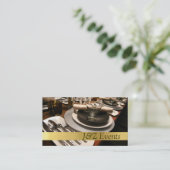 Carte De Visite Service de restauration, Nourriture, Planificateur (Debout devant)