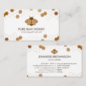 Carte De Visite Service de retrait des abeilles (Devant / Derrière)
