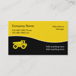 Carte De Visite Service de retrait des déchets