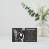 Carte De Visite Service de sabot de maréchal-ferrant de chaussure (Debout devant)