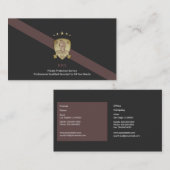 Carte De Visite Service de sécurité privé (Devant / Derrière)