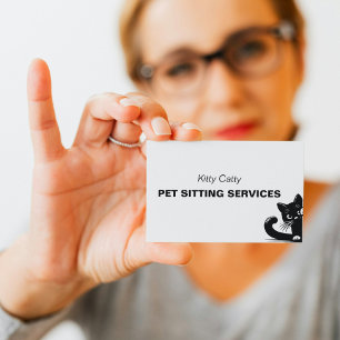 Carte De Visite Service de soins minimaux pour animaux de compagni