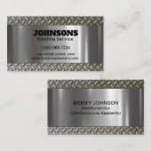 Carte De Visite Service de soudage Fabricator professionnel (Devant / Derrière)