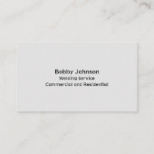 Carte De Visite Service de soudage Fabricator professionnel (Dos)