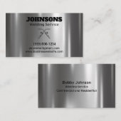 Carte De Visite Service de soudage Fabricator professionnel (Devant / Derrière)