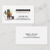 Carte De Visite Service de soudage Fabricator professionnel (Devant / Derrière)